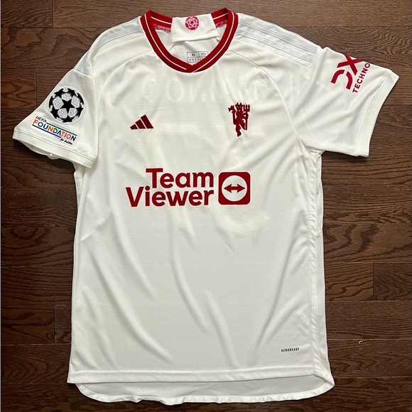 Manchester United 2023/24 Soccer third Jersey - Size XL Men Fan Version - Picture 1 of 4